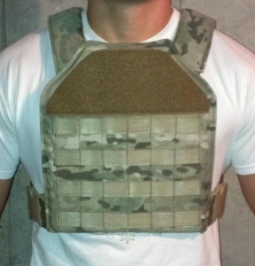 Plate Carrier Molle AR500 Omega Armor Trauma Plates