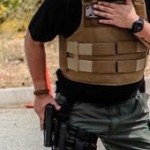 Coyote low profile custom body armor carrier