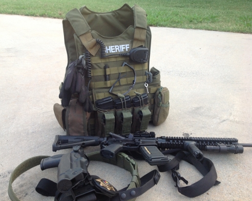 BALCS OD Green Body Armor Carrier cumber