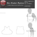 Beez Combat Systems Custom Body Armor Carrier Form