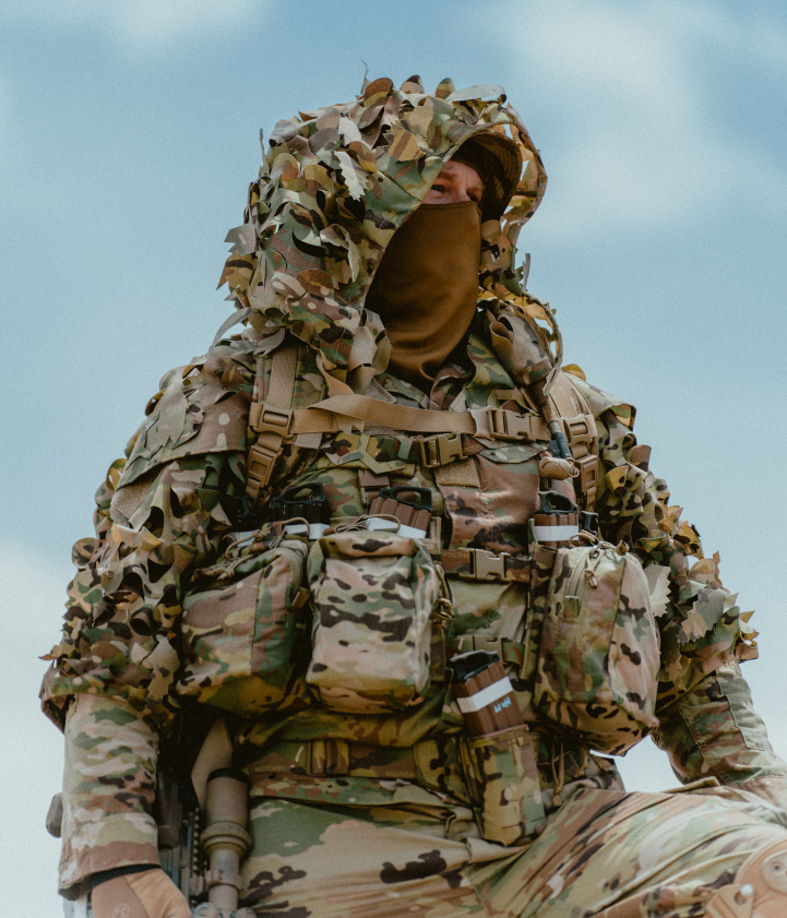 AR 6mag Split Front Chest Rig Multicam Predator Ghillie™ Viper Lite