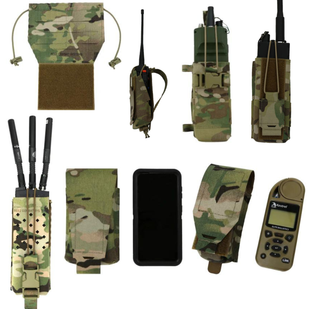 Beez Combat Systems Communications Pouches 