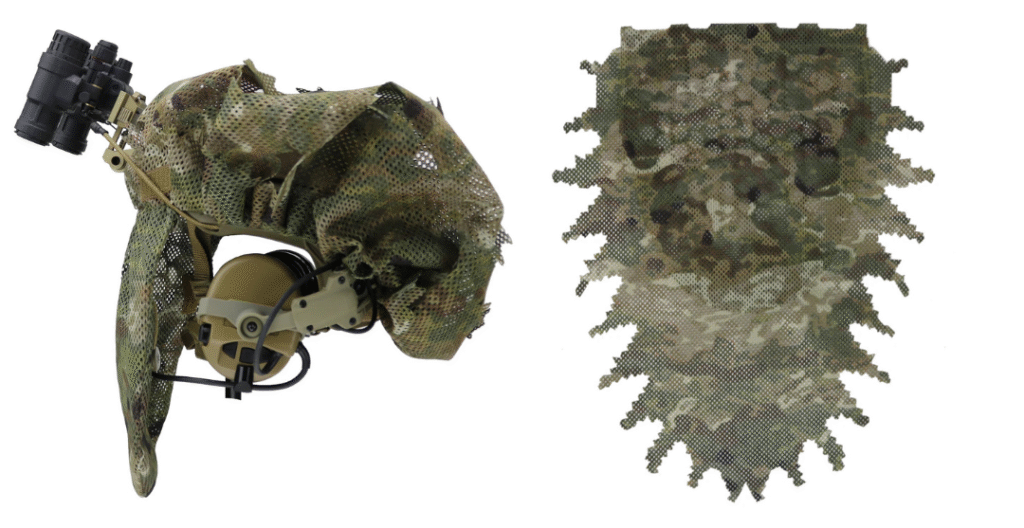 SPECTRALFLAGE Helmet Cover and Veil