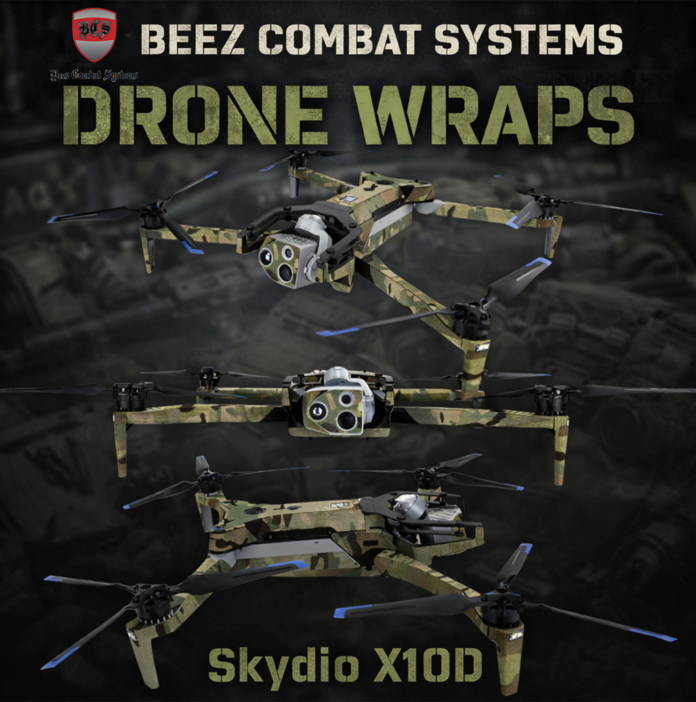 Skydio X10D Drone Wraps Sales Ad