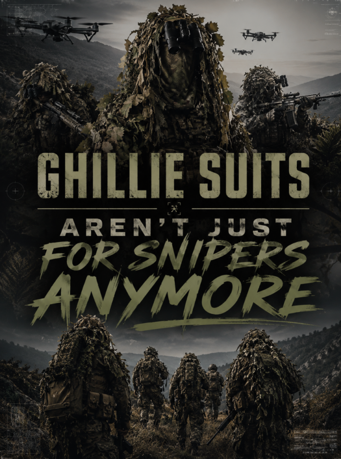 Ghillie Suits Aren't Just for Snipers Anymore