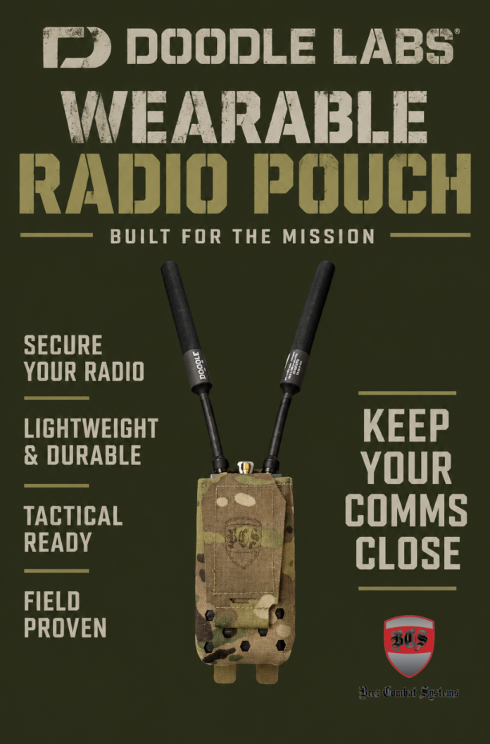 Doodle Labs Wearable Radio Pouch